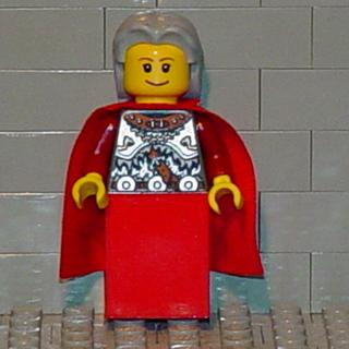 LEGO Minifigure-Viking Red Chess Queen - Portions may be Glued-Vikings-VIK028-Creative Brick Builders